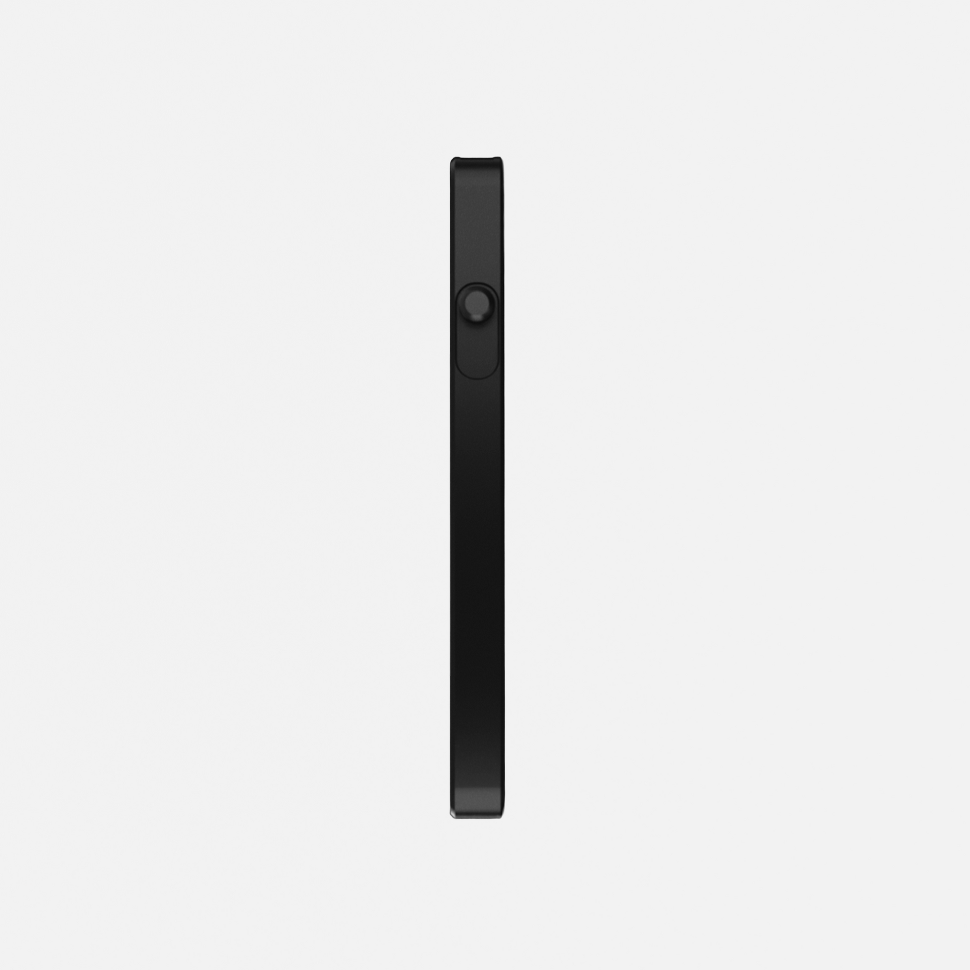 Porte‑cartes KAZE Flat – Noir, aluminium minimaliste