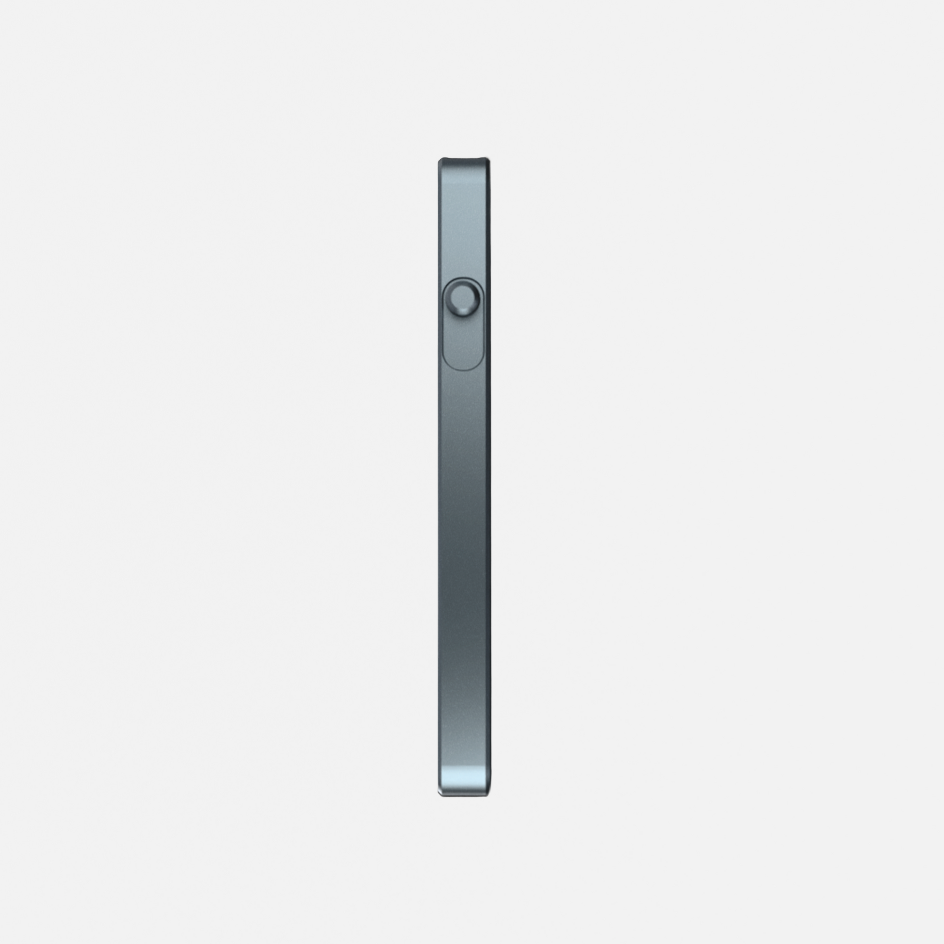 Porte‑cartes KAZE Flat – Bleu, aluminium minimaliste