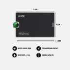 KAZE TrackCard - Apple